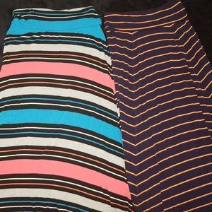 Stretchy Long Flowing Skirt BUNDLE